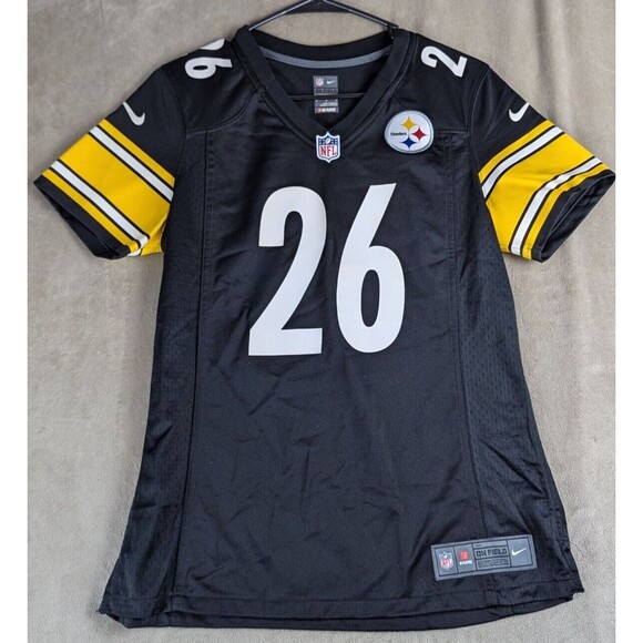 Pittsburgh Steelers NFL Black #26 LeVon Bell jersey  SZ Youth Medium - Picture 1 of 11